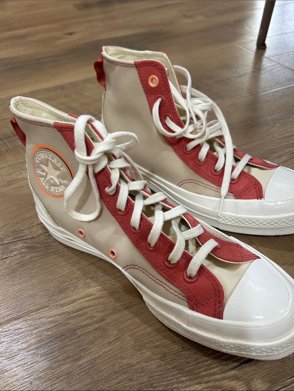 Converse Women's High-Top Sneakers in Rhubarb Pie and Cream